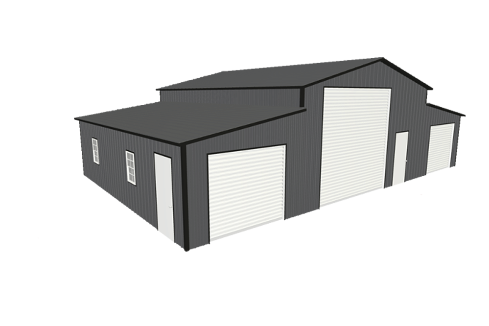 Custom storage metal building - GalvStruct steel storage structure