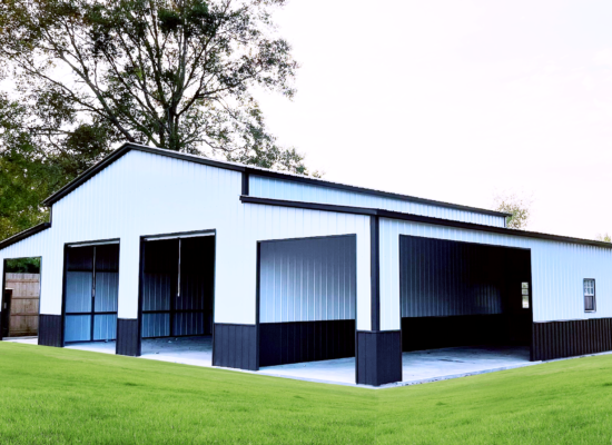 Commercial metal building - GalvStruct commercial steel structure